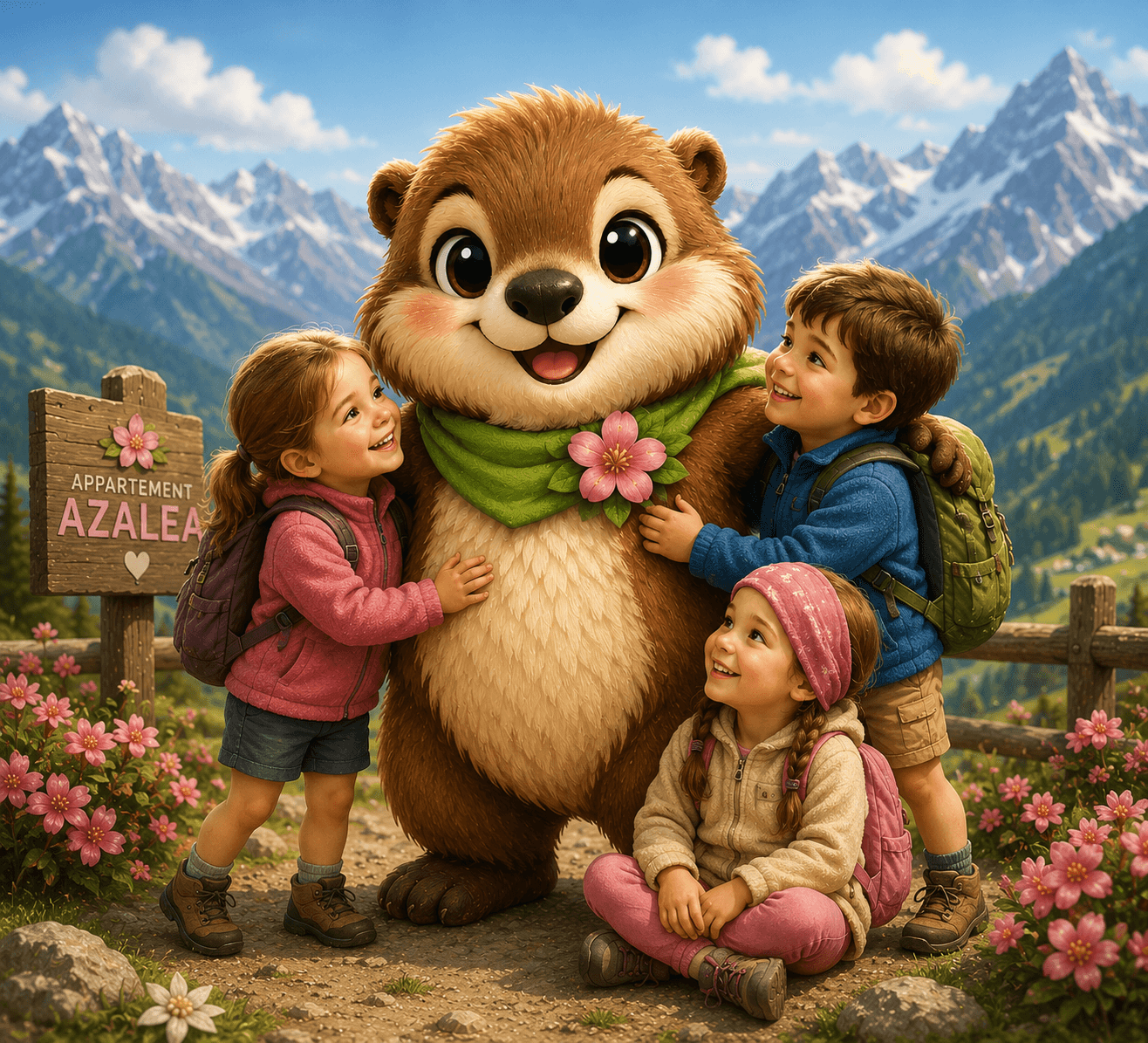Murli mit Kindern