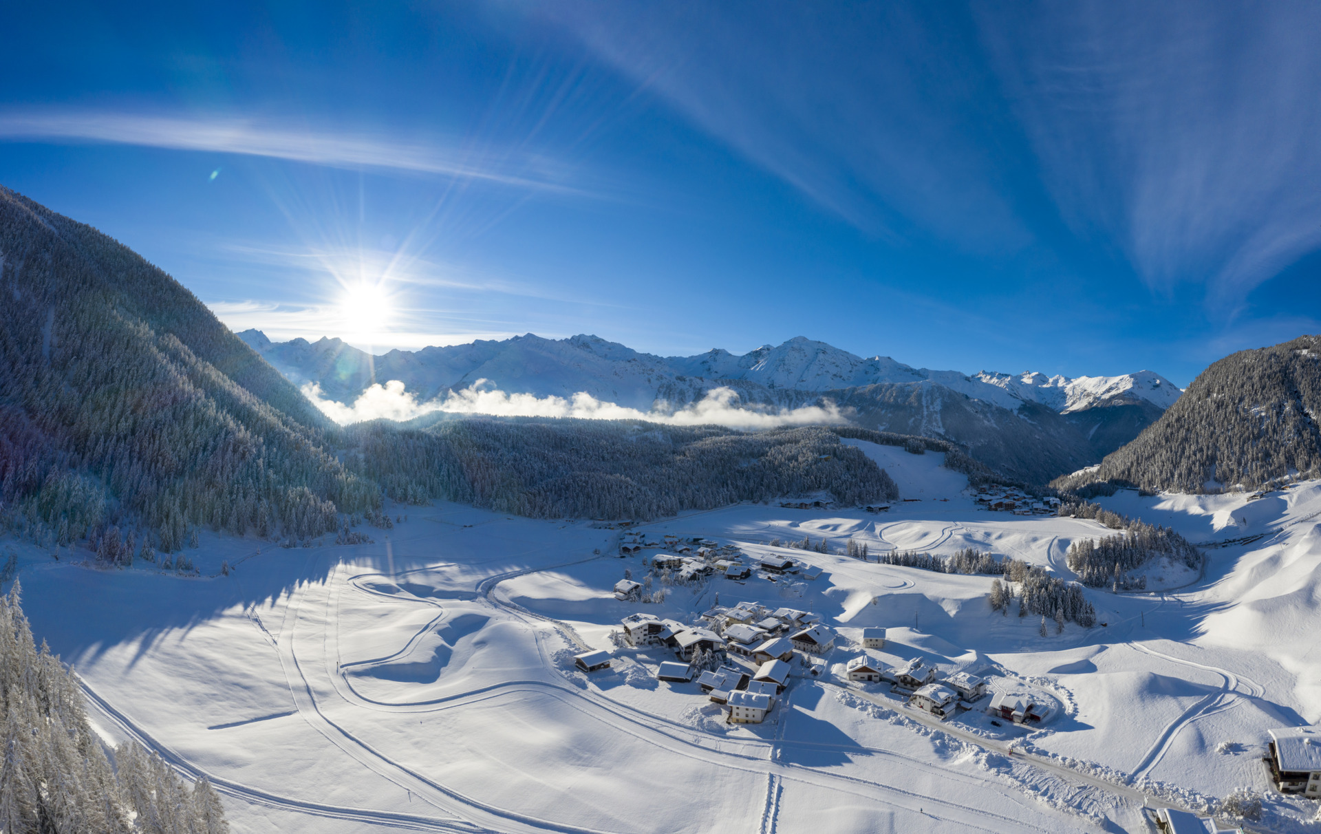 Ötztal Winter Ortschaft