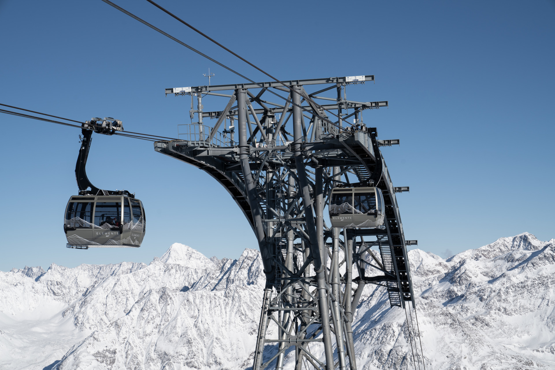Bergbahn mit Hunden Ötztal