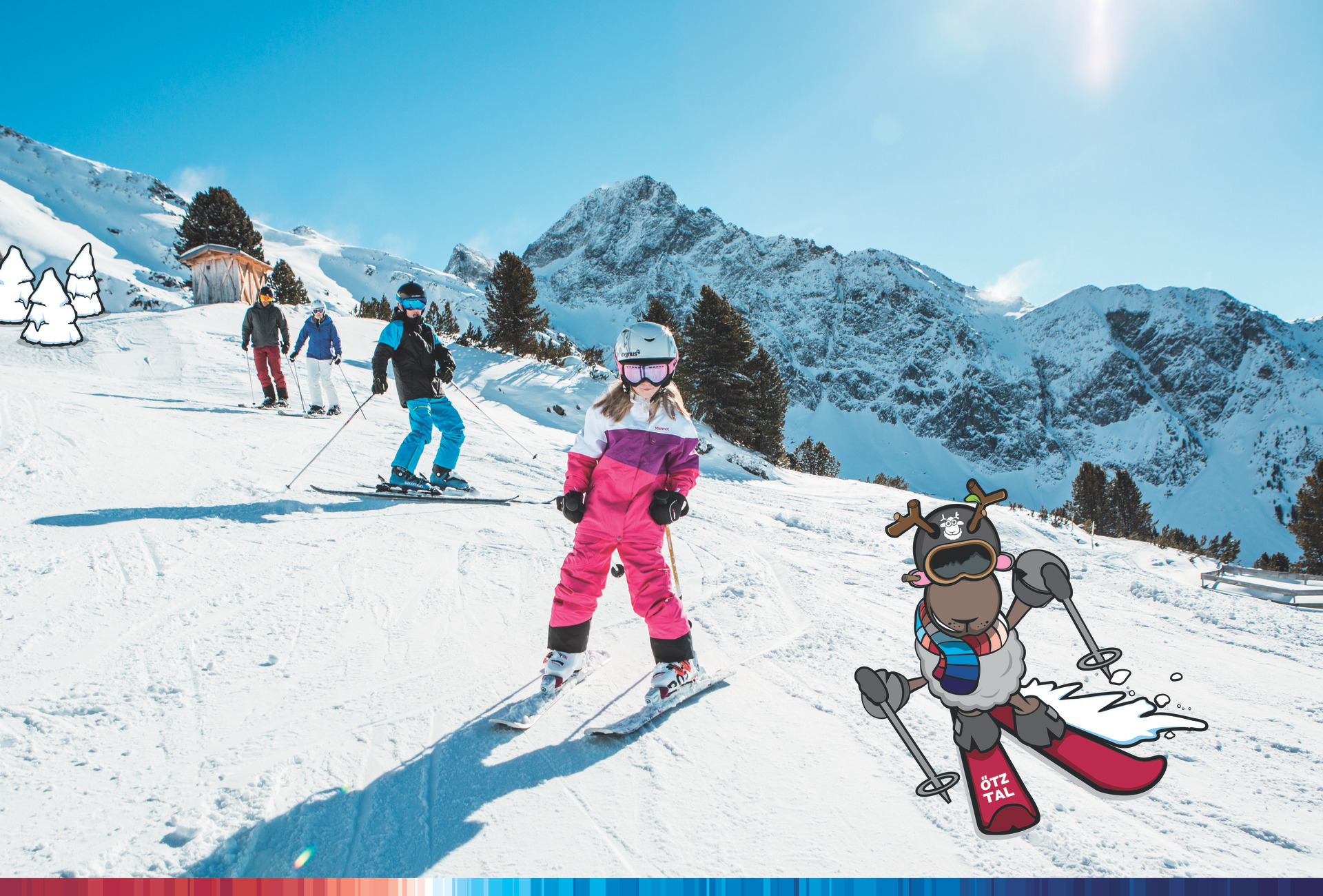Skifahren Hochoetz